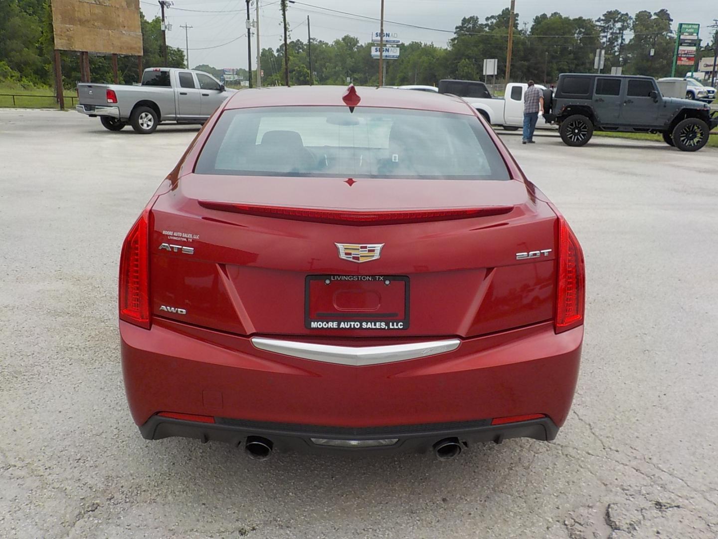 2017 Red /Black Cadillac ATS (1G6AH5RX7H0) , located at 1617 W Church Street, Livingston, TX, 77351, (936) 327-3600, 30.710995, -94.951157 - WOW!! LOW LOW MILES!! Come check it out! - Photo#6